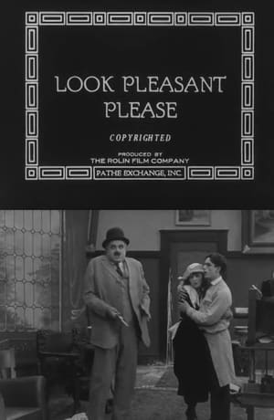 Poster Look Pleasant, Please 1918