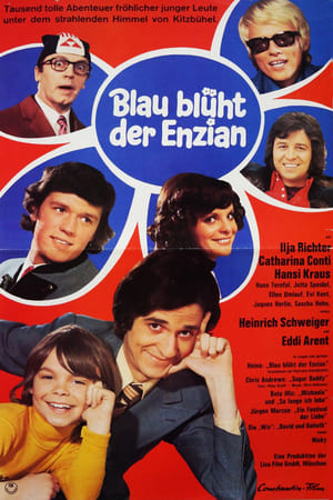 Poster Blau blüht der Enzian (1973)