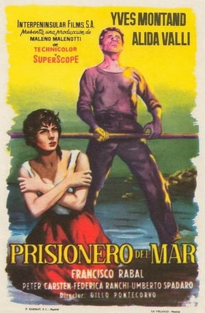 Poster Prisionero del mar 1957