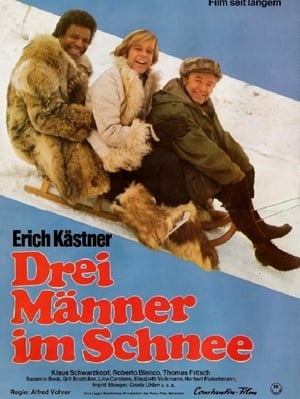 Drei Männer im Schnee poster