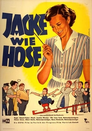 Poster Jacke wie Hose 1953