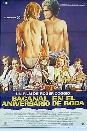 Poster Bacanal en el aniversario de boda 1975