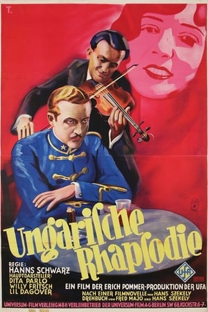 Poster Ungarische Rhapsodie 1928