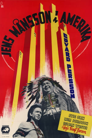 Poster Jens Månsson i Amerika 1947
