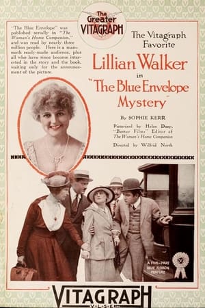 Poster The Blue Envelope Mystery 1916