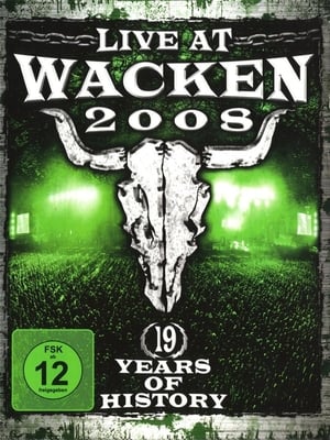 Live at Wacken 2008 poster