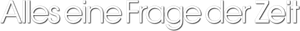 Una cuestión de tiempo — Logos 12