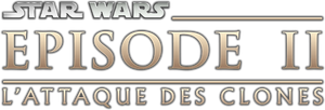 Star Wars, épisode II - L'Attaque des clones — logo