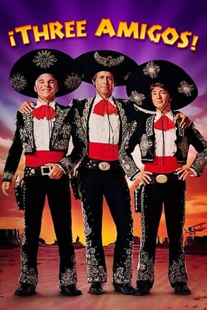 Poster ¡Three Amigos! 1986