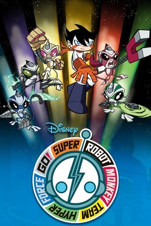 Poster Super Robot Monkey Team Hyperforce Go! Temporada 3 2005