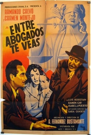 Poster Entre abogados te veas 1951
