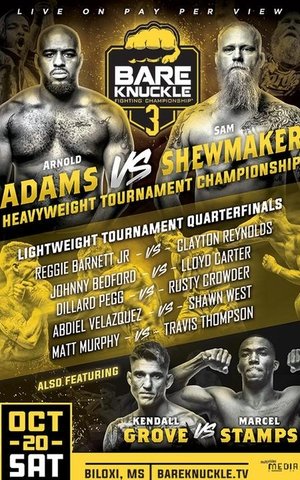 Poster Bare Knuckle Fighting Championship 3 2018