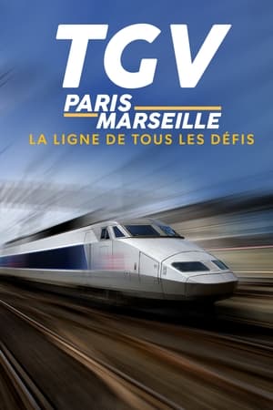 Poster TGV Paris-Marseille, la ligne de tous les défis (2022)