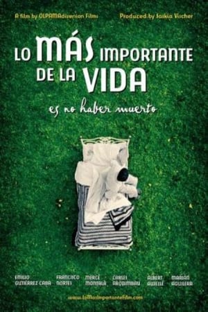 Poster The most important thing in life is not being dead (2010)