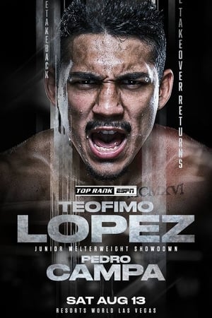 Poster Teofimo Lopez vs. Pedro Campa 2022