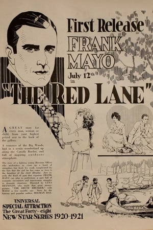 Poster The Red Lane (1920)