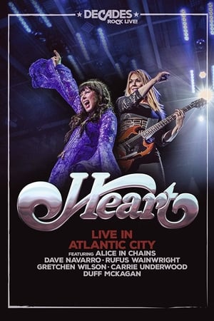 Poster Heart: Live in Atlantic City (2019)