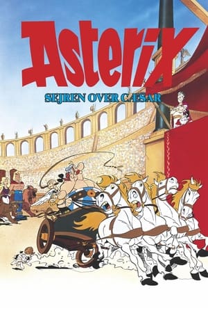 Poster Asterix - Sejren over Cæsar 1985