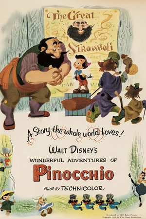 Постер мультфильма «Пиноккио (1940)» — (24 из 165)