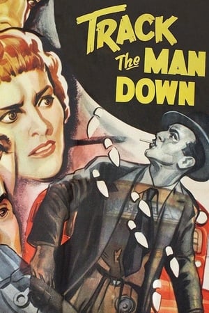 Poster Track the Man Down 1955