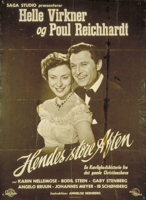 Poster Hendes store aften (1954)