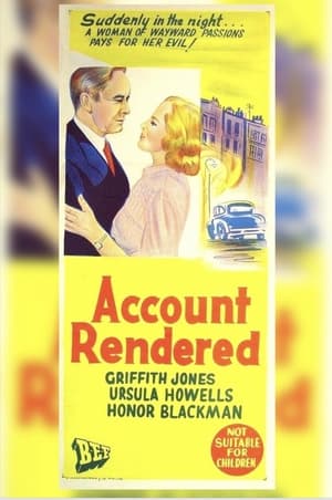 Account Rendered 1957