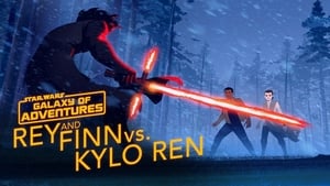 Image Rey and Finn vs. Kylo Ren
