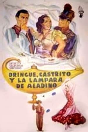 Poster Dringue, Castrito y la lámpara de Aladino (1954)