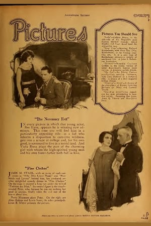 Poster The Necessary Evil (1925)