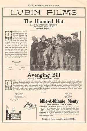 Poster Avenging Bill (1915)