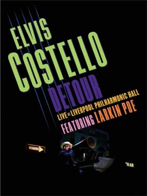 Poster Elvis Costello - Detour Live at Liverpool Philharmonic Hall 2015