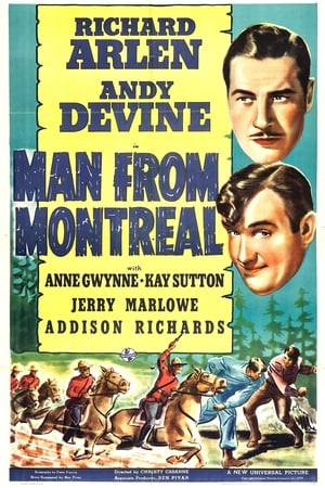 Poster The Man from Montreal (1939)