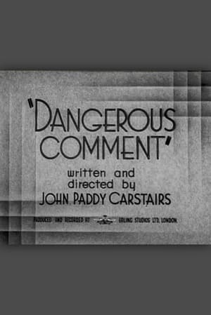 Poster Dangerous Comment (1940)