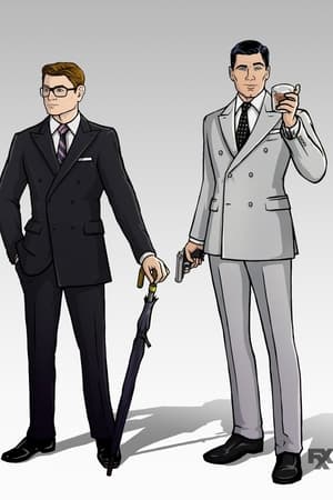Poster #TBT to That Time Archer Met Kingsman 2017