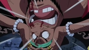 S13E447 Le Jet Pistol en colère. Luffy contre Barbe Noire.