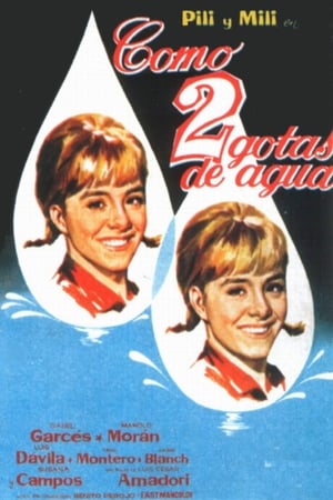 Poster Como dos gotas de agua 1964