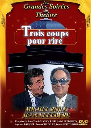 Trois coups pour rire poster