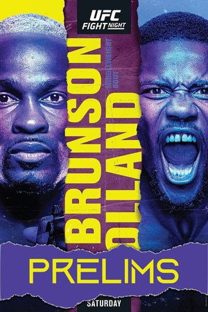 UFC on ESPN 21: Brunson vs. Holland 3