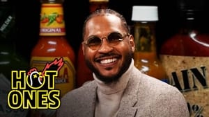 Image Carmelo Anthony Goes Hard in the Paint While Eating Spicy Wings