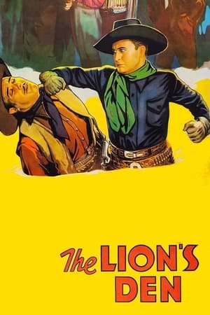 Poster The Lion's Den 1936