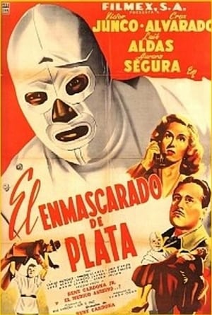 Poster El enmascarado de plata 1954
