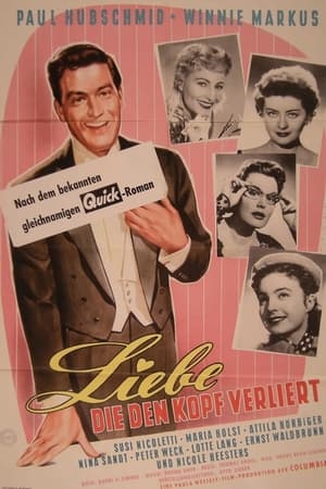 Poster Liebe, die den Kopf verliert 1956