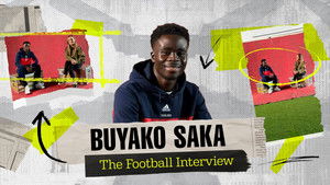 The Football Interview Bukayo Saka
