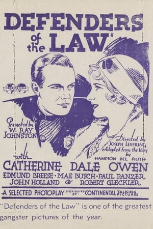 Poster Defenders of the Law (1931)