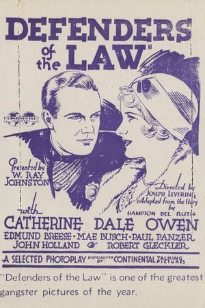 Poster Defenders of the Law 1931