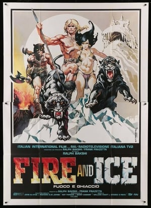 Poster Fire and Ice - Fuoco e ghiaccio 1983