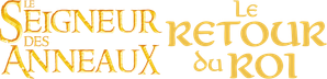 Le Seigneur des anneaux : Le Retour du roi — logo