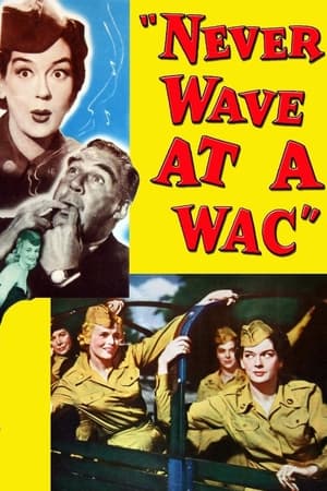 Poster Never Wave at a WAC (1953)