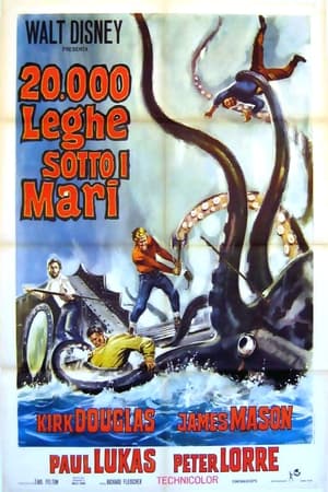 Poster 20.000 leghe sotto i mari 1954