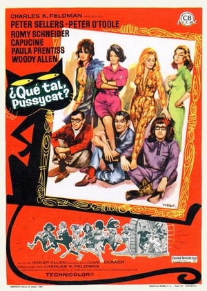 Poster ¿Qué tal, Pussycat? 1965